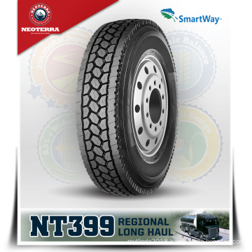 Good Quality Premium brand NEOTERRA 295/75R22.5 radial truck tire